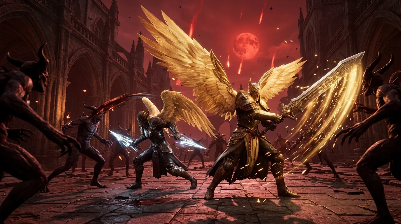 Crimson Moon 2-Player Co-Op Crusade in Gildenarch