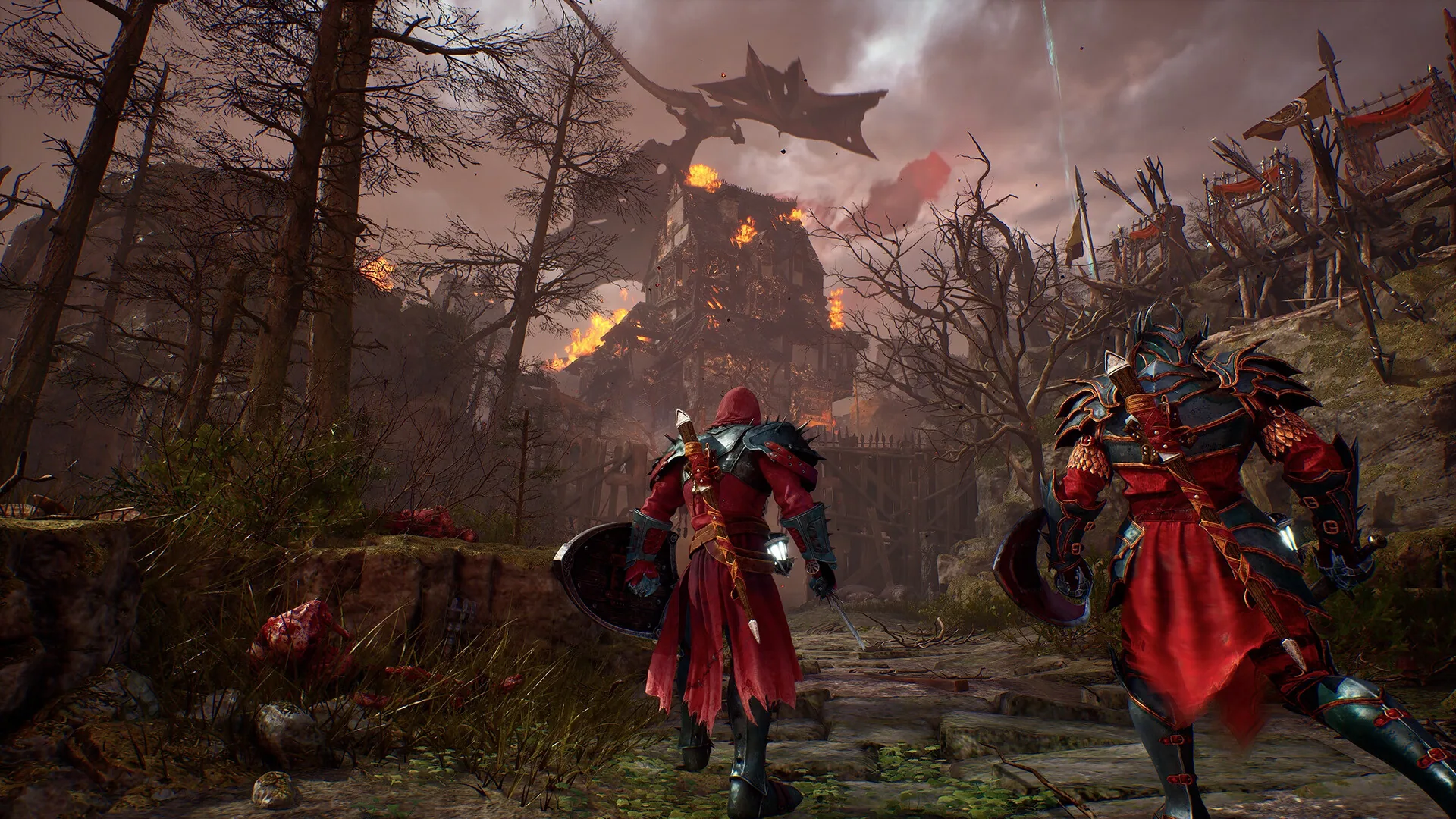 Crimson Moon weapons and combat arts