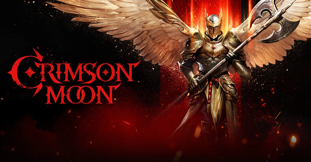 Crimson Moon gameplay action showing Nephilim combat in Gildenarch